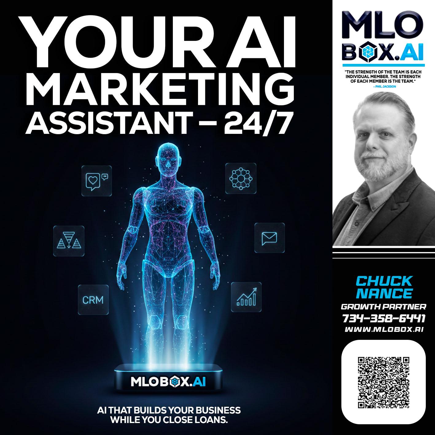 YOUR AI MARKETING - Chuck Nance -Growth Partner | Mortgage Loan Officer
