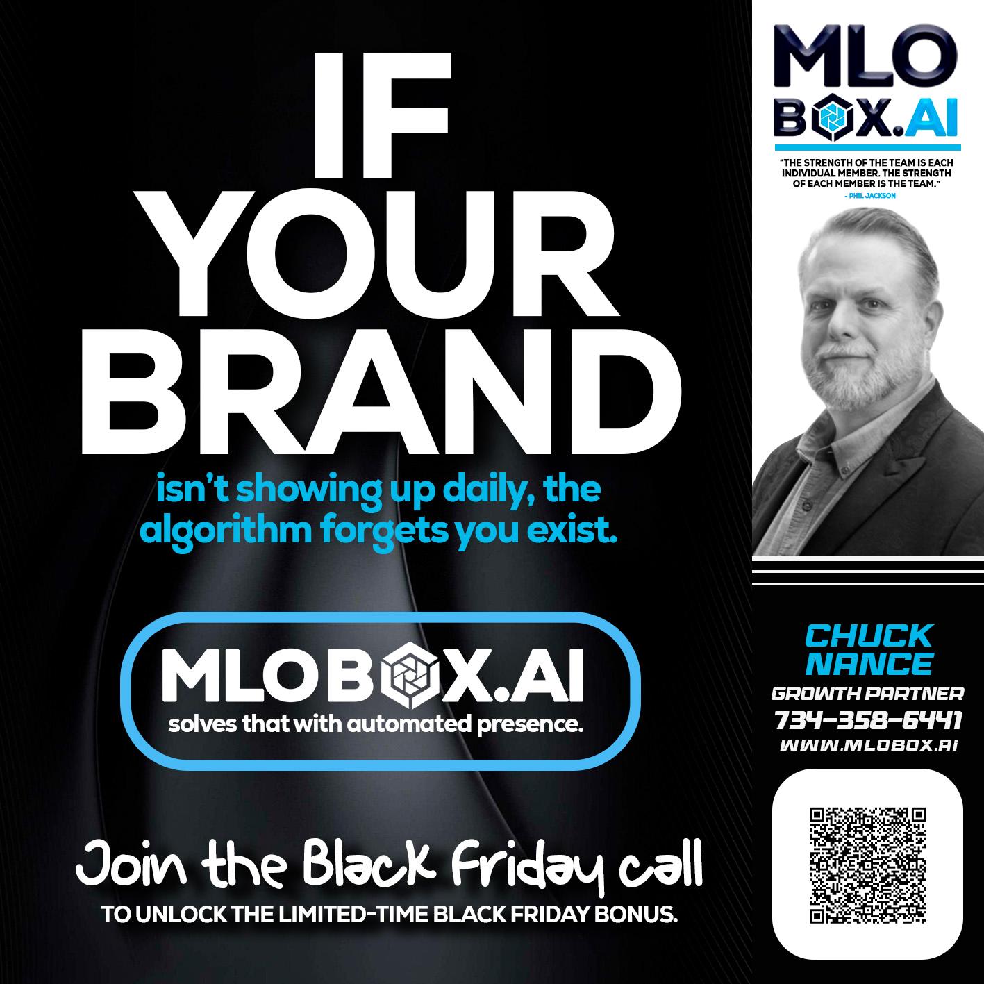 if your brand - Chuck Nance -Growth Partner | Mortgage Loan Officer