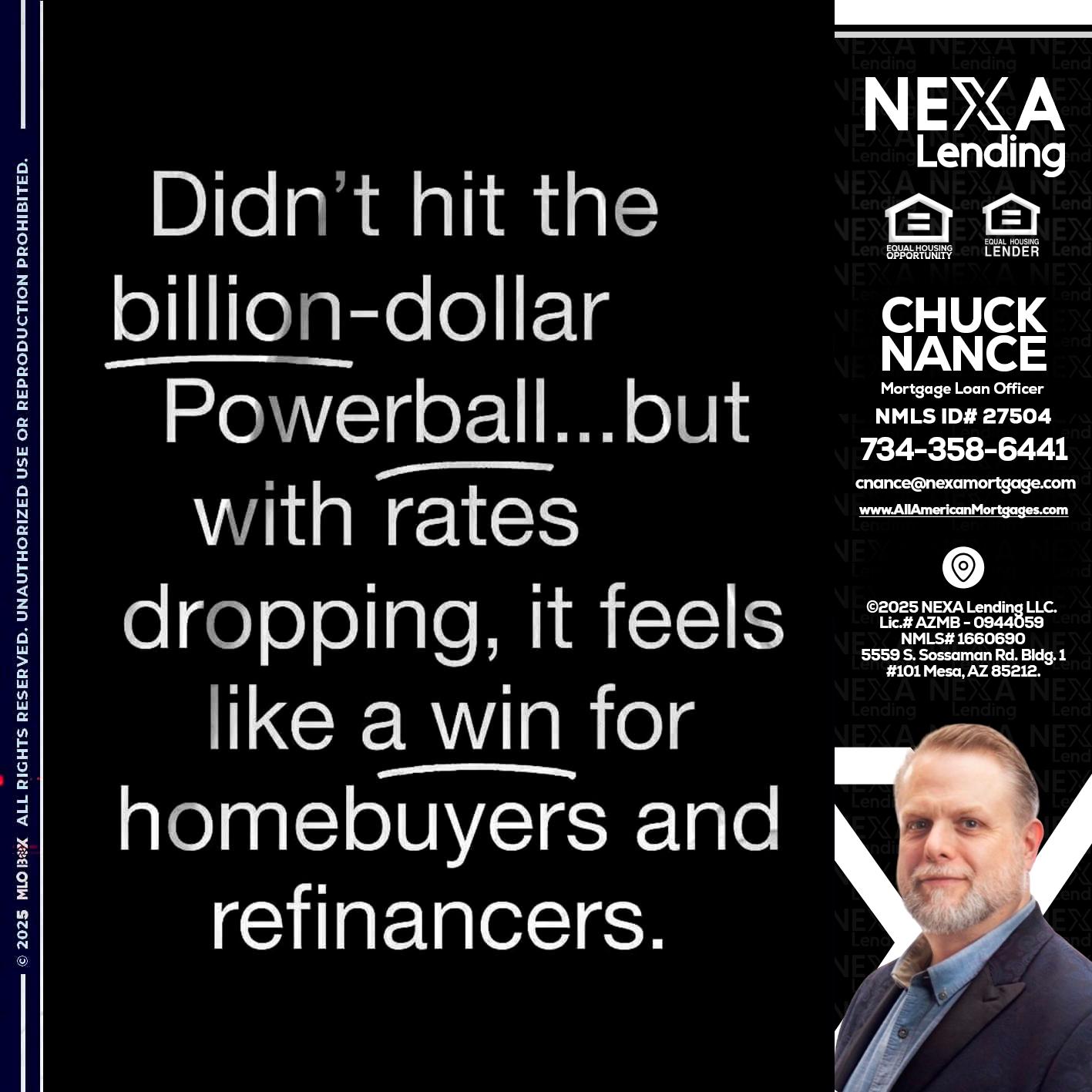 DIDNT HIT - Chuck Nance -Growth Partner | Mortgage Loan Officer