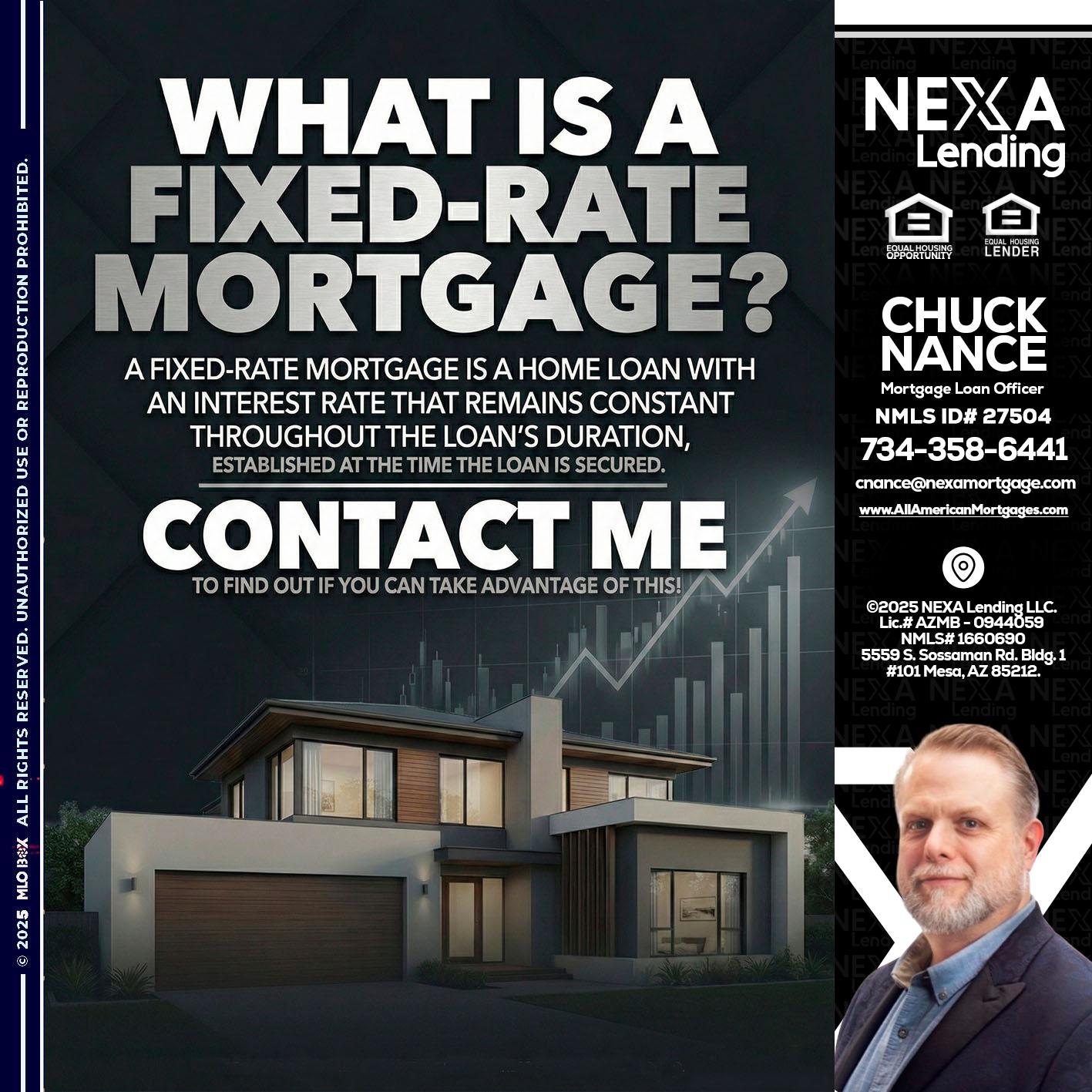 WHAT IS A - Chuck Nance -Growth Partner | Mortgage Loan Officer