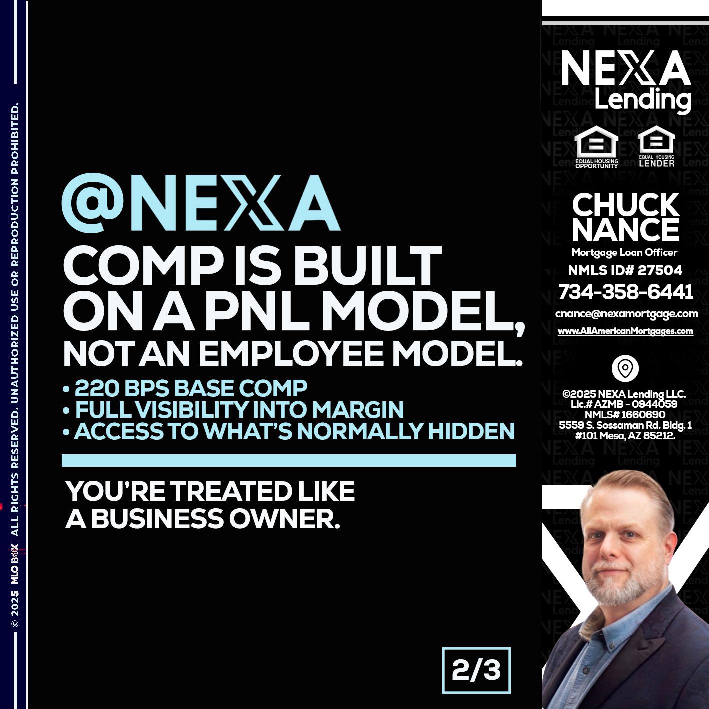 2 OF 3 - Chuck Nance -Growth Partner | Mortgage Loan Officer