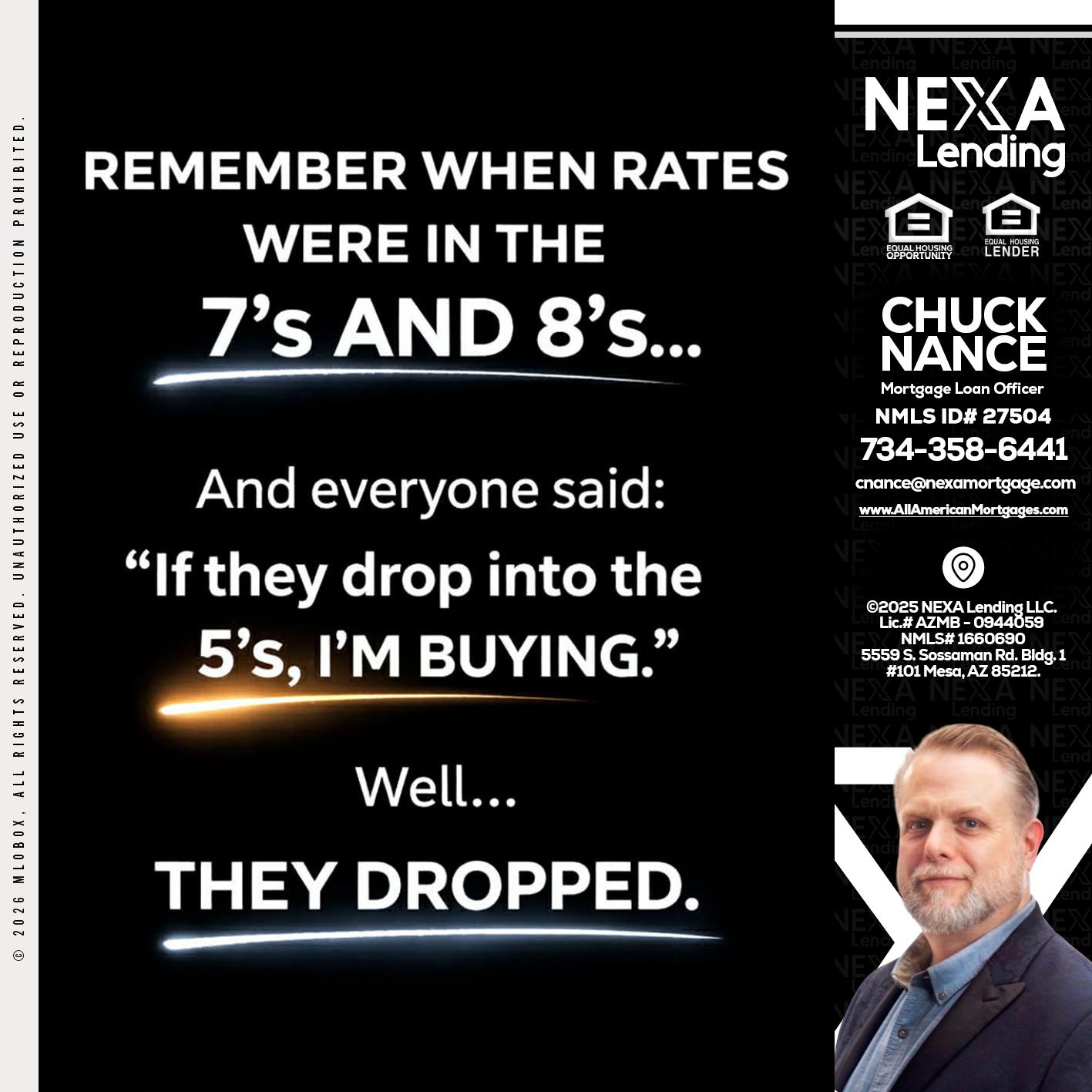 REMEMBER WHEN - Chuck Nance -Growth Partner | Mortgage Loan Officer