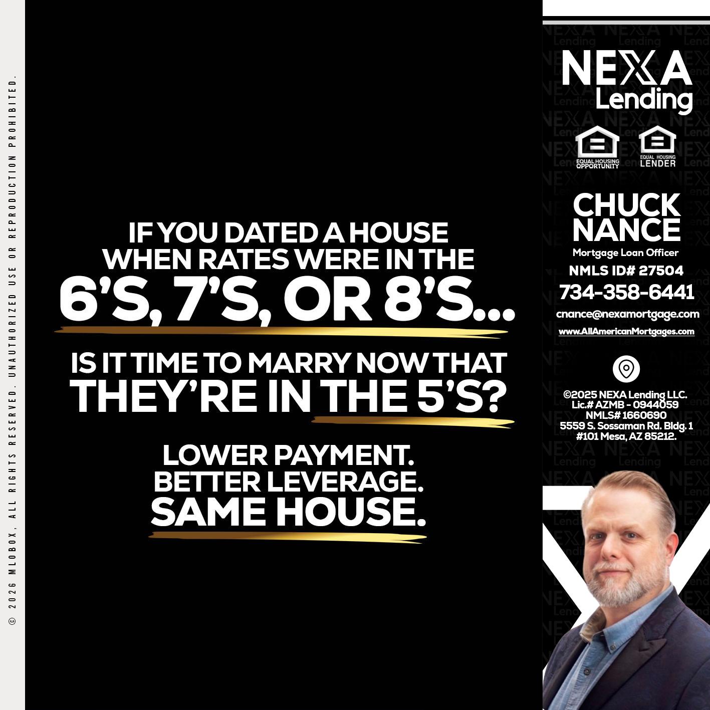 if you dated a house - Chuck Nance -Growth Partner | Mortgage Loan Officer