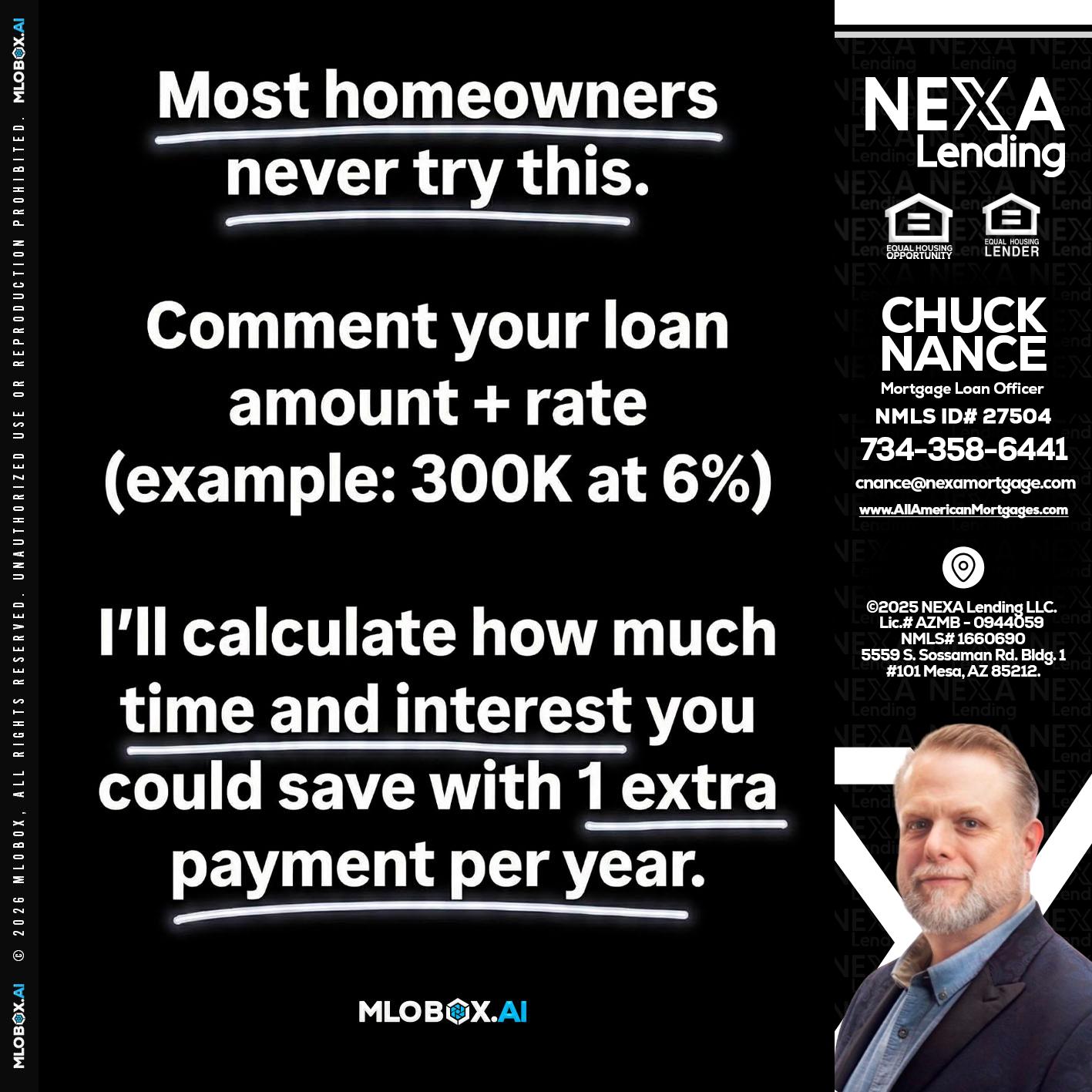 most owners - Chuck Nance -Growth Partner | Mortgage Loan Officer