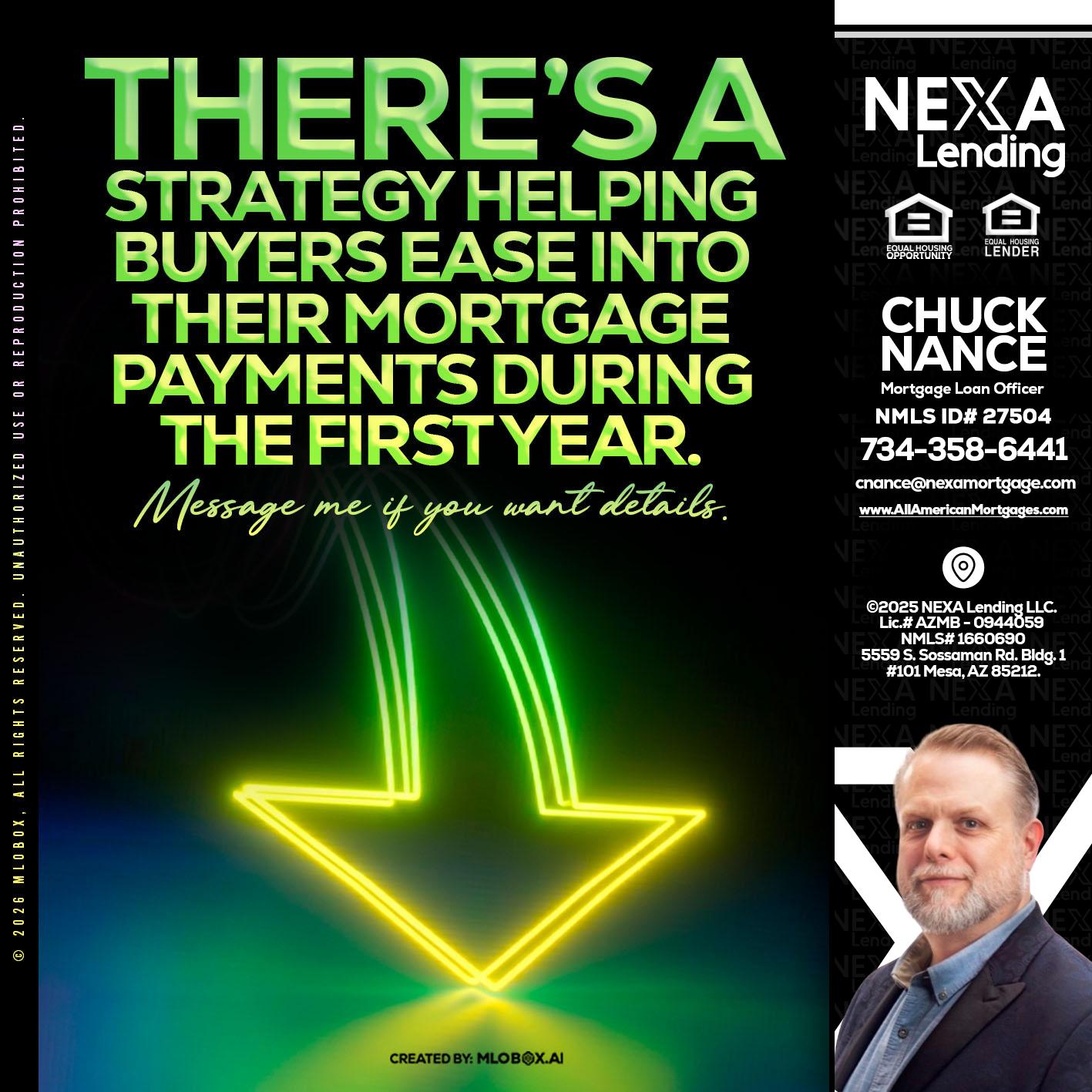 THERES A STATEGY - Chuck Nance -Growth Partner | Mortgage Loan Officer