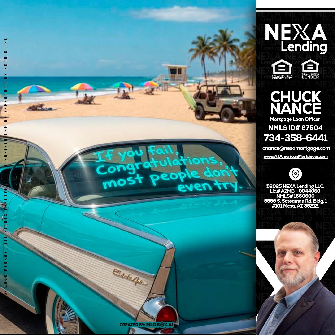 if you - Chuck Nance -Growth Partner | Mortgage Loan Officer